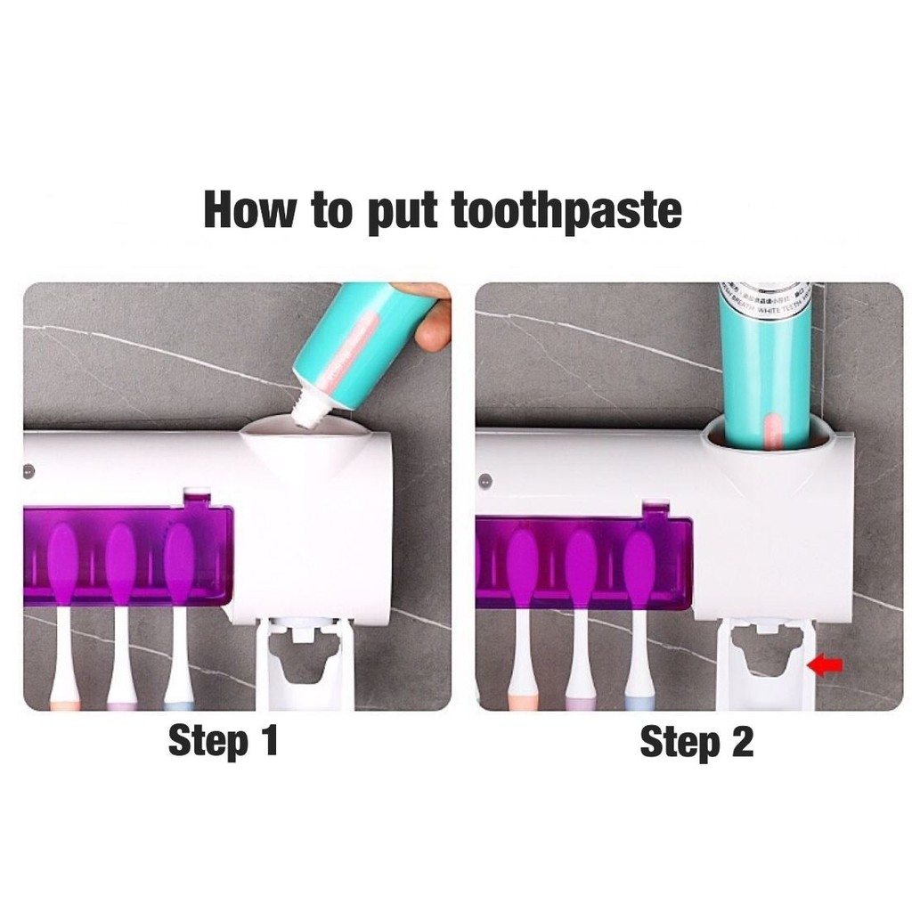 uv-sterilizing-toothpaste-press-machine-เครื่องกดยาสีฟันเก็บแปรง-ฆ่าเชื้อโรคแสงยูวี