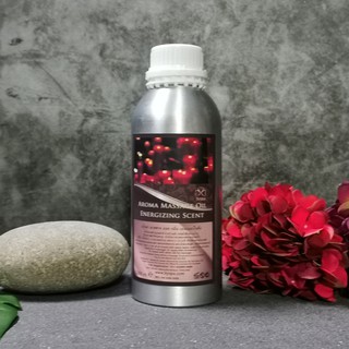 BYSPA น้ำมันนวดตัวอโรมา Aroma massage Oil กลิ่น Energizing 1,000 ml.