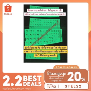 ภาพหน้าปกสินค้าใช้โค้ด  STEL22 ขายดีสติกเกอร์คีย์บอร์ด เรืองแสง /ขาว-ดำ ภาษาไทย อังกฤษ / Thai English สติ๊กเกอร์ภาษาไทย Auraservice ที่เกี่ยวข้อง