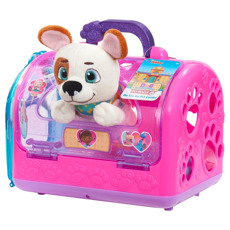 doc-mcstuffins-pet-rescue-on-the-go-carrier-oliver-ของแท้-usa