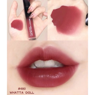 Beauty-Siam แท้ทั้งร้าน !! MAC LOVE ME LIQUID LIPCOLOUR FULL SIZE 3.1 ML. #480 WHATTA DOLL