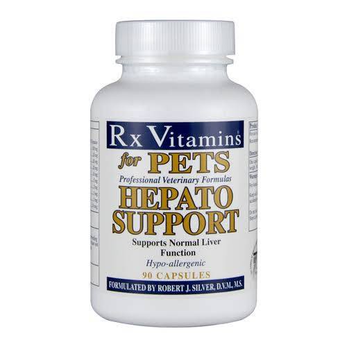 ภาพหน้าปกสินค้าRx Vitamins for Pets Hepato Support เฮพพาโต ซัพพอร์ท บรรจุ 90 caps