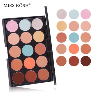 Miss Rose พาเลทอายแชโดว์ ชิมเมอร์ เนื้อแมตต์ ชิมเมอร์ 15 สี