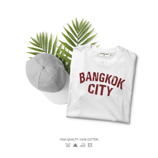 Snow&amp;Sun เสื้อยืด Bangkok City  มี 3 สีให้เลือก เสื้อยืดพิมพ์ลาย เสื้อยืดผู้หญิง เสื้อยืดผู้ชายใส่สบาย เสื้อยืดคอกลม เสื