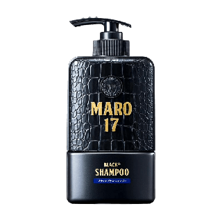 [สินค้าขายดี] Maro 17 Black Plus Shampoo 350ml. แชมพูบำรุงเส้นผม หยุดผมขาวอย่างถาวร ผมดำได้ โดยไม่ต้องย้อม มาโร่