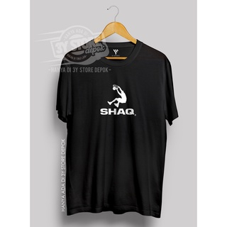 เสื้อยืดโอเวอร์ไซส์Shaq BASKET DUNK Relax เสื้อยืด ลาย COMBED 30S สําหรับผู้ชาย ผู้หญิง -3 ปีS-3XL