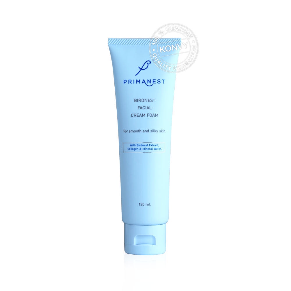 PRIMANEST Birdnest Facial Cream Foam 120ml. | Shopee Thailand