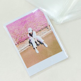 [เก็บโค้ดส่งฟรีหน้าร้าน] ซองแก้ว PP ใส ชุดละ 10 ซอง สำหรับ ใส่ภาพโพลารอยด์ขนาด 2x3,3x4นิ้ว