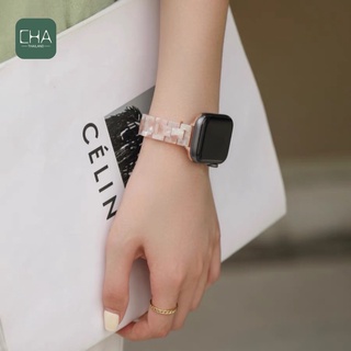 chaสาย small หินอ่อน นาฬิกาข้อมือ สาย watch 7 6 se  5 4 3 2 1  สาย 38mm 44mm 42mm 41mm 44mm -45mmสาย สายนาฬิกา