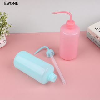 Ewone ขายดี ขวดพลาสติก ทรงโค้ง ขนาด 500 มล. สําหรับใส่สบู่ล้างหม้อ ห้องแล็บ 1 ชิ้น