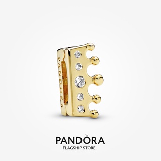 Pandora จี้มงกุฎสะท้อน ของขวัญวันเกิด สําหรับสุภาพสตรี DIY p825