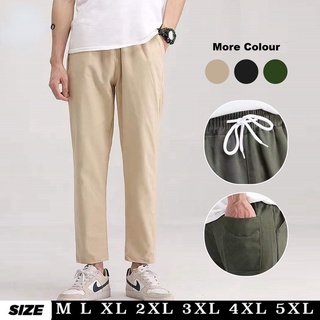 ภาพหน้าปกสินค้า[การจัดส่งในท้องถิ่น] กางเกงขายาว ลำลอง ทรงหลวม สำหรับผู้ชาย ไซซ์ M-5XL ที่เกี่ยวข้อง