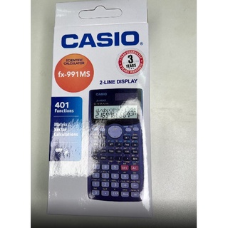 CASIO เครื่องคิดเลข วิทยาศาสตร์ รุ่นFx-991MS ฟังก์ชั่น เครื่องคิดเลขนักเรียน มหาลัย240 ฟังก์ชั่น สินค้าพร้อมจัดส่ง