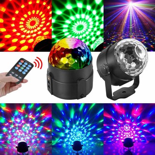 ภาพหน้าปกสินค้า3D ไฟปาร์ตี้ ไฟพาร์ ไฟดิสโก้ ไฟเทค ตามจังหวะเพลง LED Party Light Colorful Disco Stage Lighting ที่เกี่ยวข้อง