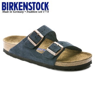 รองเท้าใส่ชิวๆ Birkenstock Arizona Soft Footbed Slippers Beach Shoes