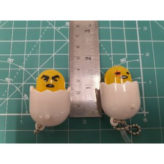 พร้อมส่ง พวงกุญแจ ไข่ขี้เกียจ มีไฟ!! (Gudetama ぐでたま) ราคาจริง 150+