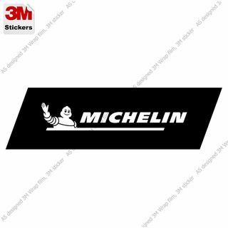 Michelin 1 สติ๊กเกอร์ 3M ลอกออกไม่มีคราบกาว Michelin 1 Removable 3M sticker, สติ๊กเกอร์ติด รถยนต์ มอเตอร์ไซ