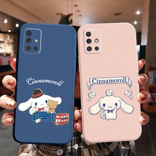 เคสโทรศัพท์มือถือ ทรงสี่เหลี่ยม ลาย Cinnamoroll สําหรับ Samsung Galaxy A31 A32 4G A52 A72 5G A11 A51 A20S