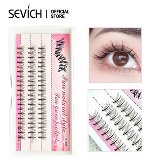 สินค้า SEVICH Eyelash Extension ขนตาปลอมธรรมชาติขนมิงค์ (60 คลัสเตอร์)