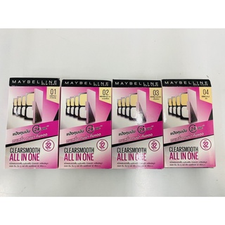 Maybelline New York Clear Smooth All in one Powder SPF32/PA+++ เมล์เบลลีน นิวยอร์ค เคลียร์ สมูธ ออล อิน วัน พาวเดอร์