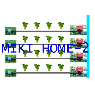 ชุดระบบเทปน้ำหยด ทดลองใช้ MIKI HOME-2