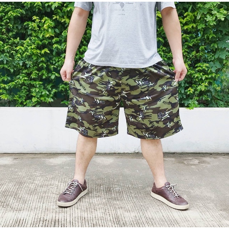 กางเกงขาสั้น-076dกางเกงขาสั้นผู้ชายผ้ายืดนุ่มนิ่มใส่สบายใหญ่อ้วนใส่ได้รับประกันไม่ผิดหวังใส่ดูดี