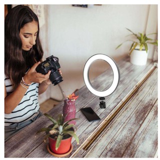 Selfie Ring Light Youtube Video Live LED RING FILL LIGHTโคมไฟแต่งหน้า โคมไฟเซลฟี่ ไลฟ์สด ไฟแต่งหน้า ไฟวงแหวน พร้อมส่ง
