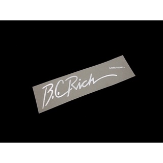 โลโก้หัวกีต้าร์ BC Rich Platinum Series 1980s [Silver Metallic]