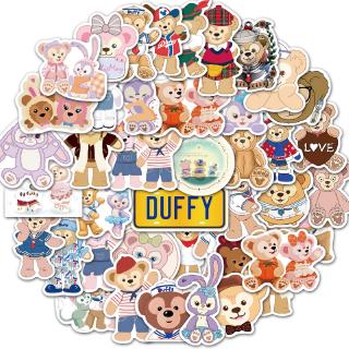 40 Little Bear Duffy สติ๊กเกอร์ลายการ์ตูนกันน้ําสําหรับติดตกแต่งกระเป๋าเดินทาง