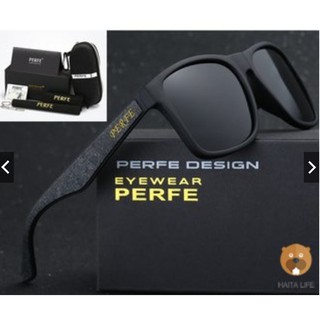 สินค้า 🥰แถมกล่อง+เชือก🥰PERFE แว่นตากันแดด ของแท้ แว่นกันแดด สินค้าส่งจากไทย TR90 RERFE