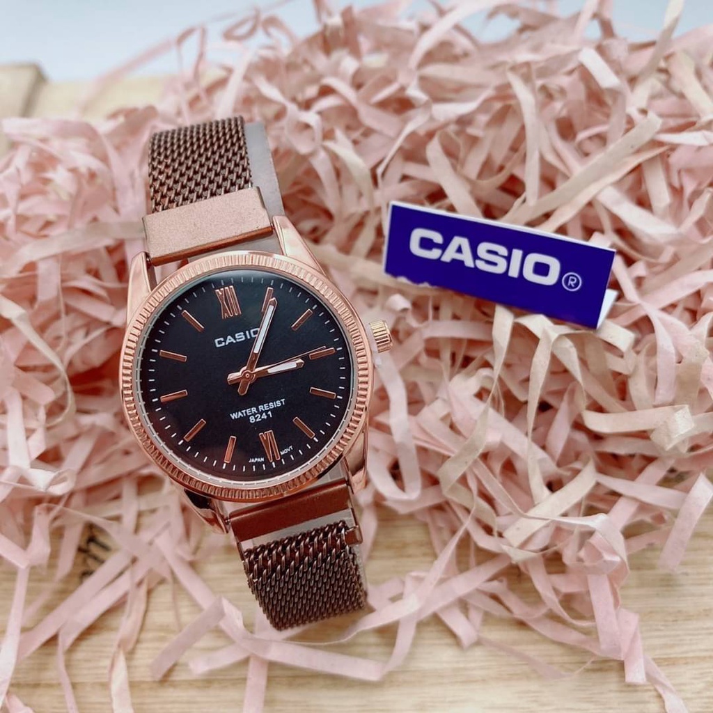 นาฬิกาคาสิโอcasio-นาฬิกาข้อมือผู้หญิง-นาฬิกาข้อมือ-นาฬิกาผู้ชายcasio-นาฬิกาผู้หญิงcasio-สายแม่เหล็ก-รุ่นขายดี