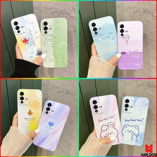 เคส VIVO V23 5G V23E 5G เคสโทรศัพท์ซิลิโคนกันกระแทก น่ารัก ไดโนเสาร์ หมี BB