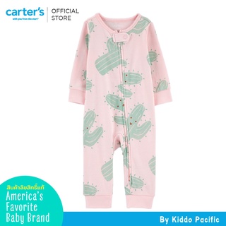 Carters Jumpsuit 1Pc Pink-Cactus L8 คาร์เตอร์เสื้อผ้าชุดจั๊มสูทมีลาย