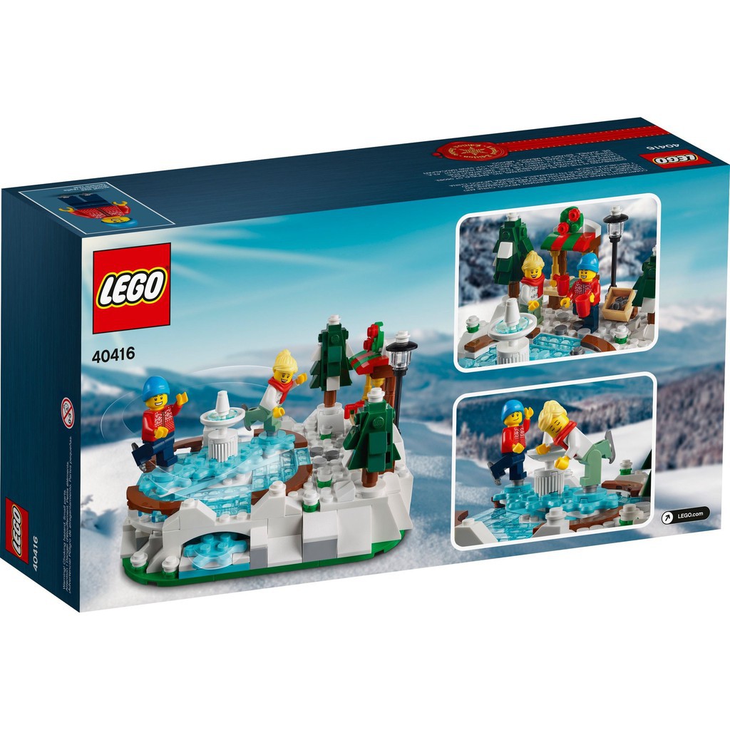 lego-seasonal-christmas-40416-รองเท้าสเก็ตน้ําแข็งรุ่นจํากัด