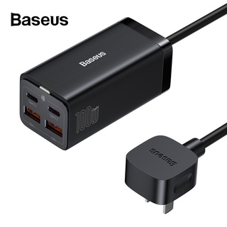 ภาพหน้าปกสินค้าBaseus 100W ที่ชาร์จเร็ว GaN3 Pro 2USB+2USB-C 20V/5A Type-C หัวชาร์จเร็ว หัวชาร์จ ซึ่งคุณอาจชอบราคาและรีวิวของสินค้านี้