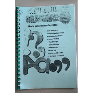 Skill Drill Grammar grade1-2 มือ 2