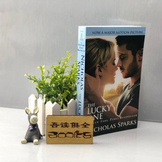 【หนังสือภาษาอังกฤษ】The Lucky one by Nicholas Sparks by Nicholas Sparks Child Novel Books English Version