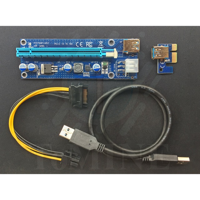 Riser Card 6 PIN สาย USB 3.0 ยาว 60 ซม. | Shopee Thailand