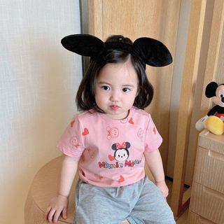 [Babycat] พร้อมส่ง ขายดี เสื้อยืดแขนสั้น ลายจุด สไตล์เกาหลี ญี่ปุ่น สําหรับเด็กผู้ชาย และผู้หญิง 2022