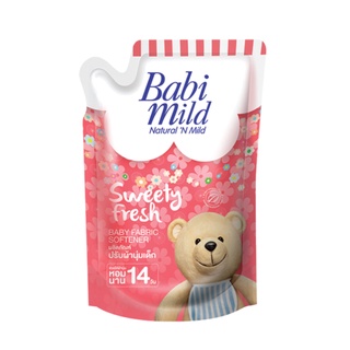 สินค้า BABI MILD เบบี้มายด์ ผลิตภัณฑ์ปรับผ้านุ่ม กลิ่น สวีทตี้ เฟรช 1,500 มล.