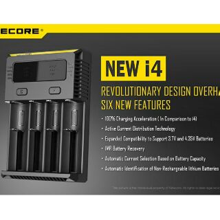 ภาพหน้าปกสินค้าNITECORE NEW i4 ที่เกี่ยวข้อง