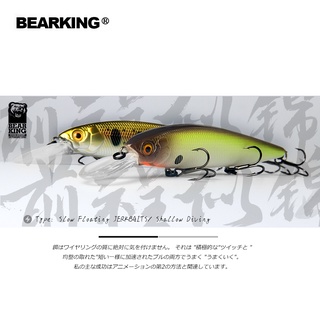 Bearking เหยื่อตกปลาประดิษฐ์ 115 มม. 18 กรัม สําหรับไพค์ และเบส