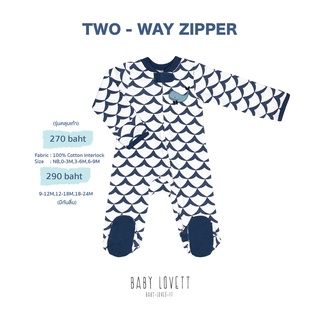 ภาพหน้าปกสินค้าBabylovett Basic - ชุดนอนคลุมเท้า Two-Way-Zipper 02 ที่เกี่ยวข้อง