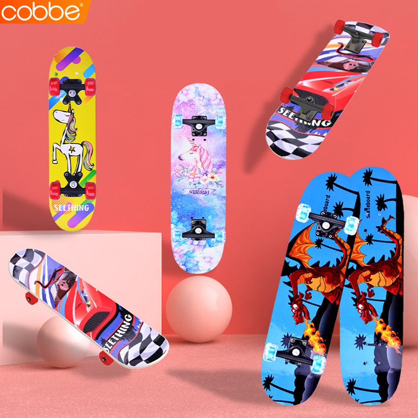 cobbe-สเก็ตบอร์ดเด็ก-skateboard-สเก็ตบอร์ด-เมเปิ้ลสเก็ตบอร์ด