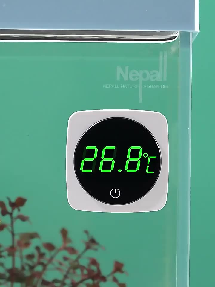 nepall-thermometer-เครื่องวัดอุณหภูมิตู้ปลาดิจิตอล-แบบระบบสัมผัส-ใช้ติดกับกระจกด้านนอกตู้ปลา-อุณหภูมิ-ตู้ปลา-ปลาสวยงาม