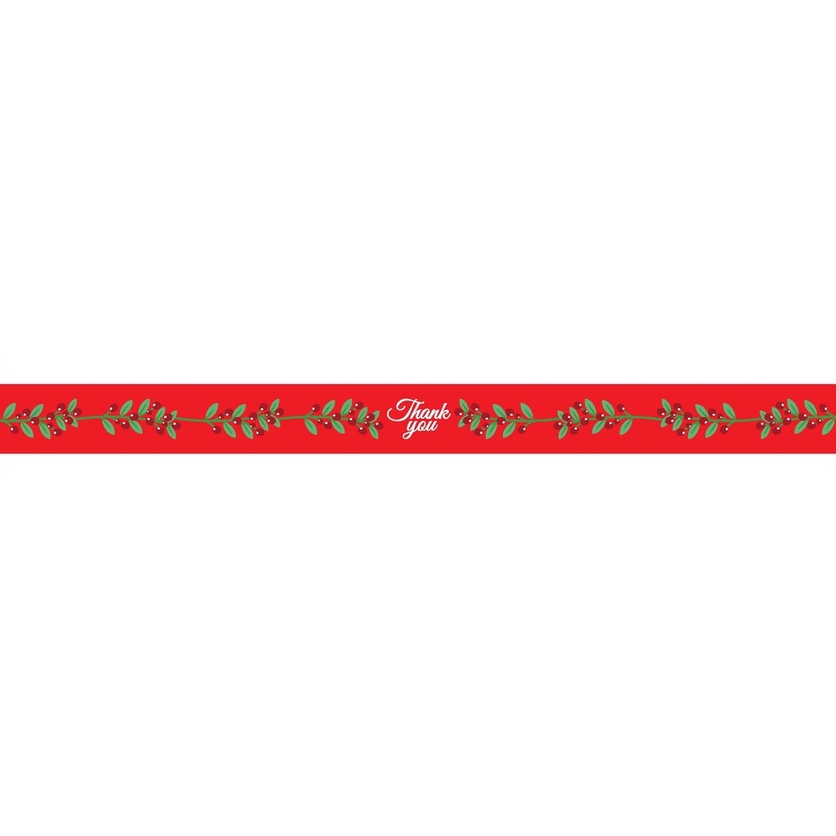 กระดาษ สายคาดกล่องลายใบไม้ - [4.2 x 45 cm] - สายคาดกล่องขนม สายคาดกล่อง ...
