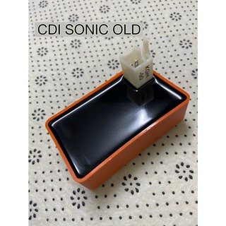 กล่อง CDI แต่งเปิดรอบ ปลายไหล สำหรับ HONDA SONIC OLD  (กล่องส้ม)