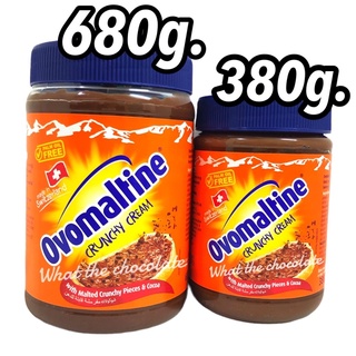 รูปภาพขนาดย่อของOvomaltine crunchy cream แยมโอวัลติน 380g./680g.ลองเช็คราคา