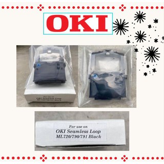 OKI RIBBON FOR ML790/ 791 - Black  เทียบเท่าทั้งตลับ