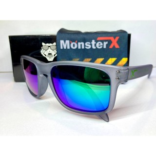 ภาพหน้าปกสินค้าแว่นกันแดด MonsterX กรอบดำขุ่นด้าน เลนส์สีเขียว โพราไล X2 ซึ่งคุณอาจชอบสินค้านี้